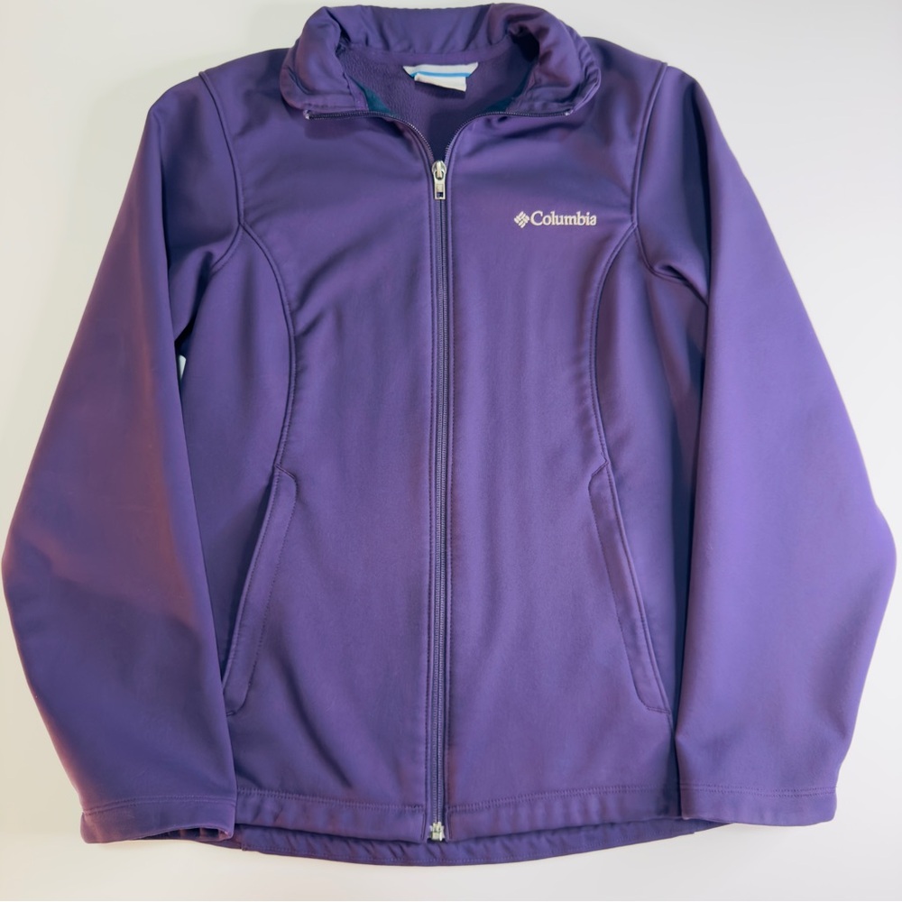 Women's Columbia Softshell Purple Jacket | Size Xsmall